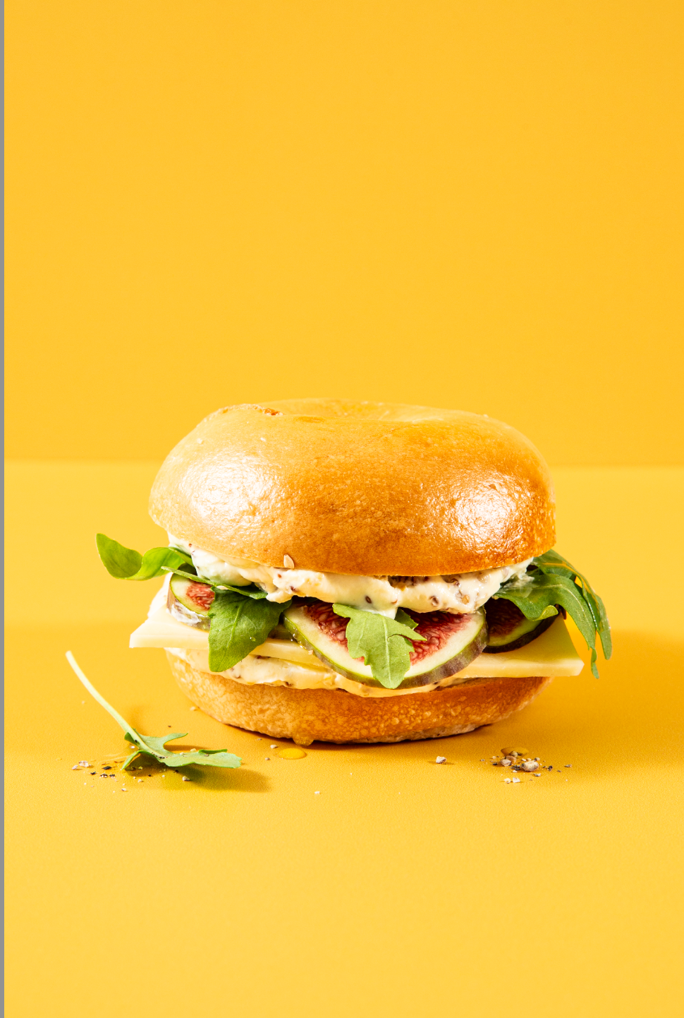 Gruyère-Feigen Bagel