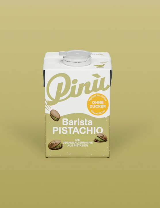 Barista Pistachio - Aufschäumbarer Milchersatz für Kaffee aus Pistazien