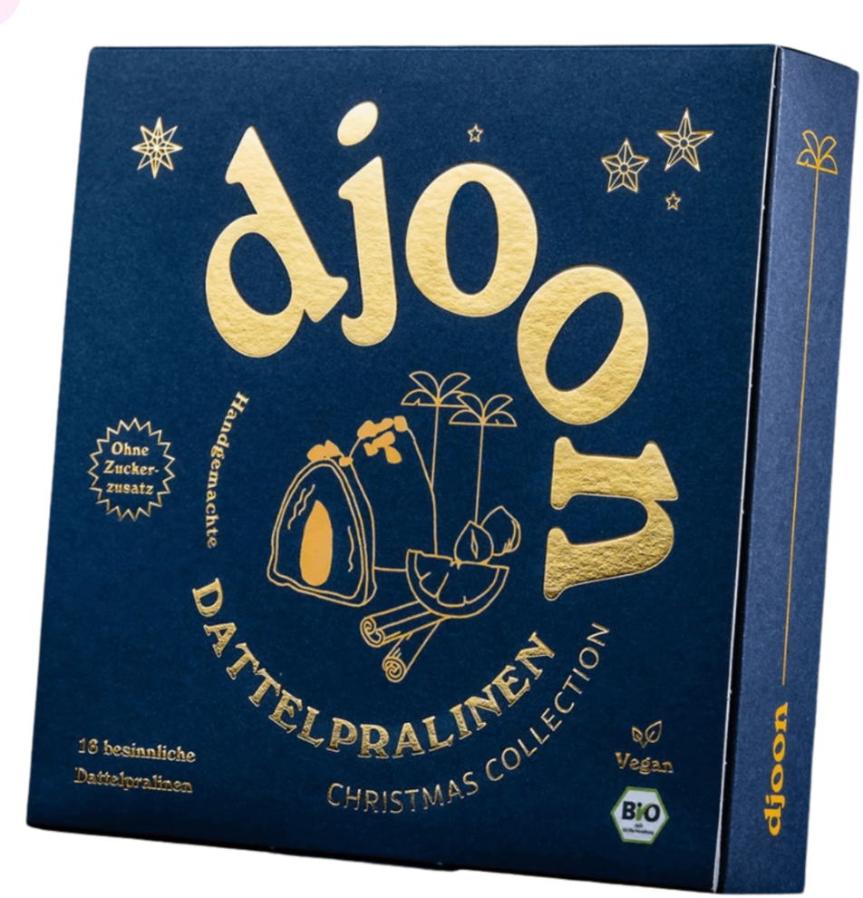 Djoon – Dattelpralinen Christmas Collection – 16 Pralinen