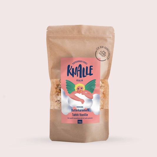 Butterkaramell Tahiti-Vanille Popcorn - Winterdesign