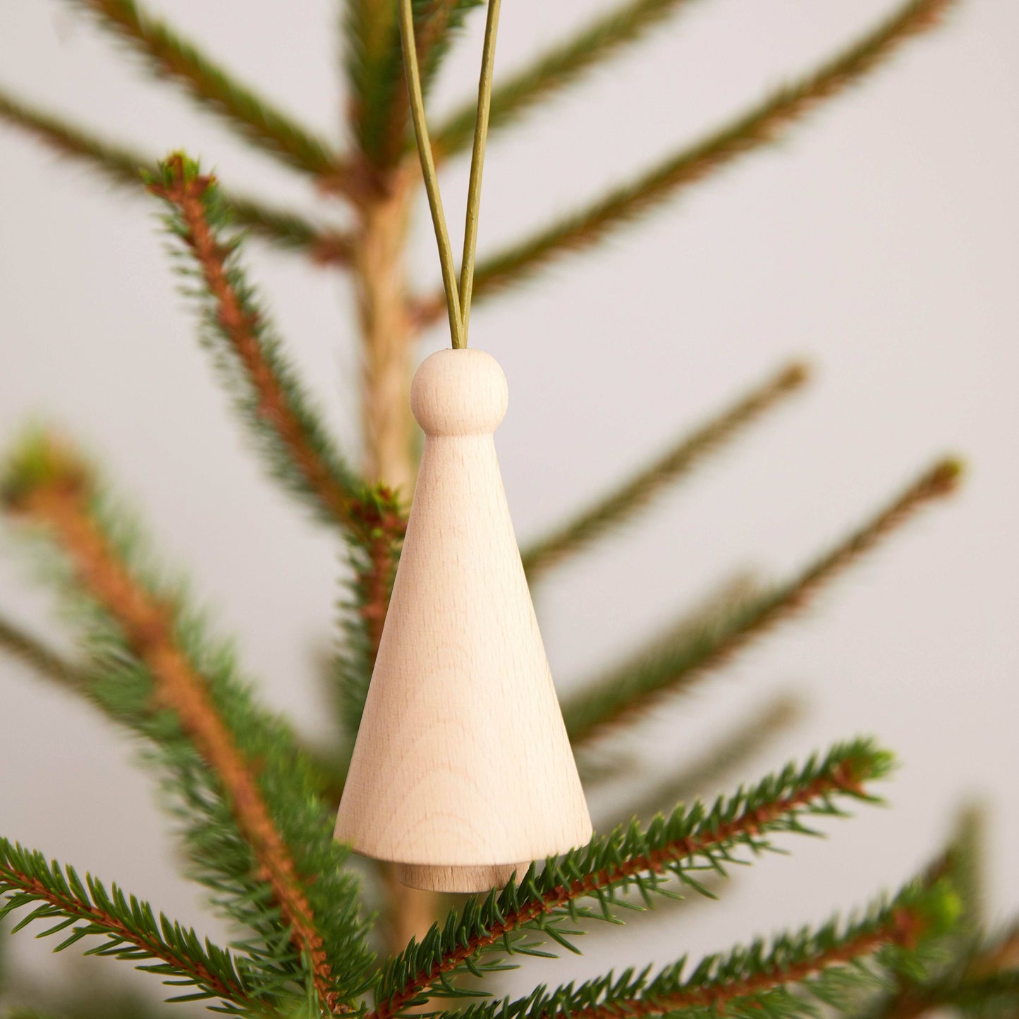 Weihnachtsbaum Ornament aus Holz - Nr. 1: Pistazien