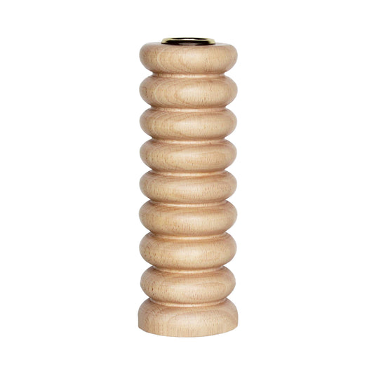 Totem Kerzenhalter aus Holz - hoch Nº 1