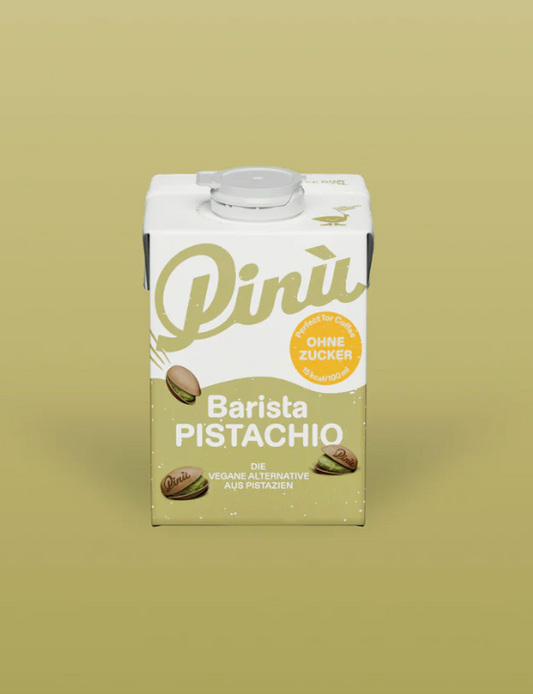 Barista Pistachio - Aufschäumbarer Milchersatz für Kaffee aus Pistazien