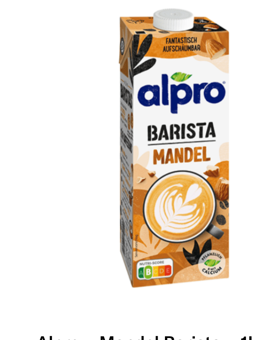 Alpro – Mandel Drink, ohne Zucker – 1L