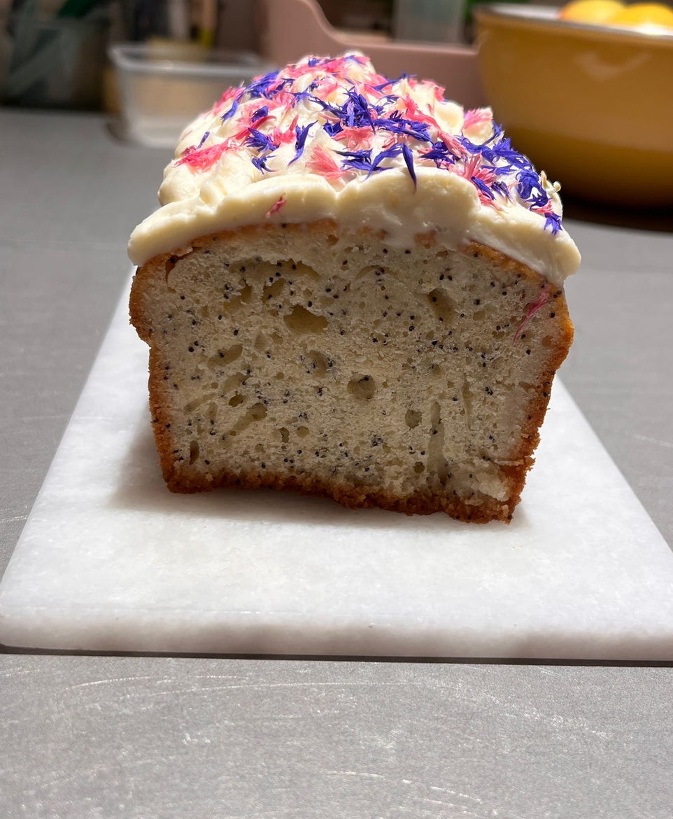 Lemon Poppy Cake / Glutenfrei