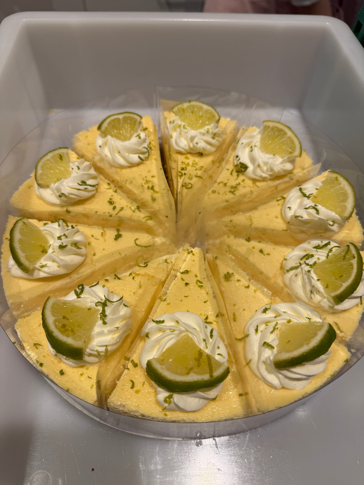 Lime-Granola-Cheesecake